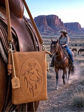 Horse Silhouette Crossbody Purse 🐴✨